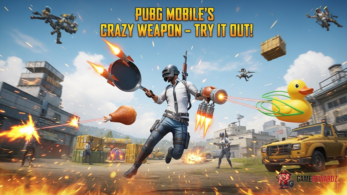 PUBG Mobile's Crazy Weapon - Try it Out!